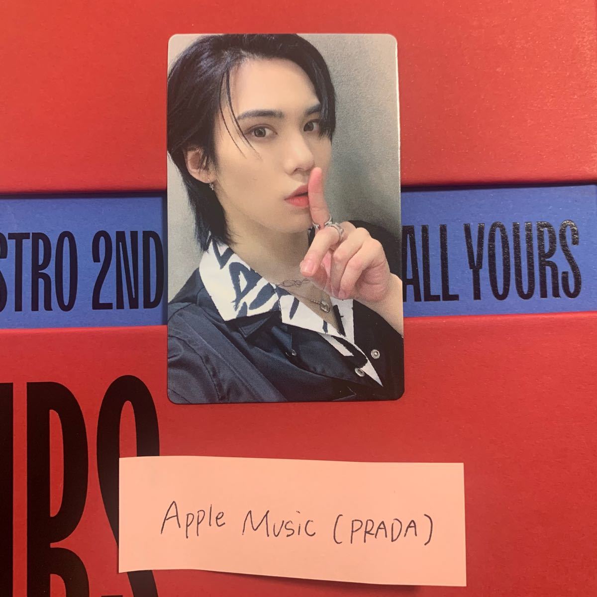 割引も実施中 ウヌ チャウヌ トレカ PRADA apple yours all music K