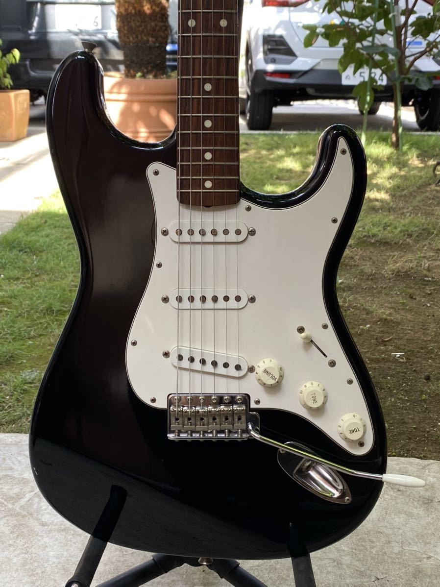 エレキギター FENDER JAPAN ST-62 中古品※ソフトケース，アーム付属