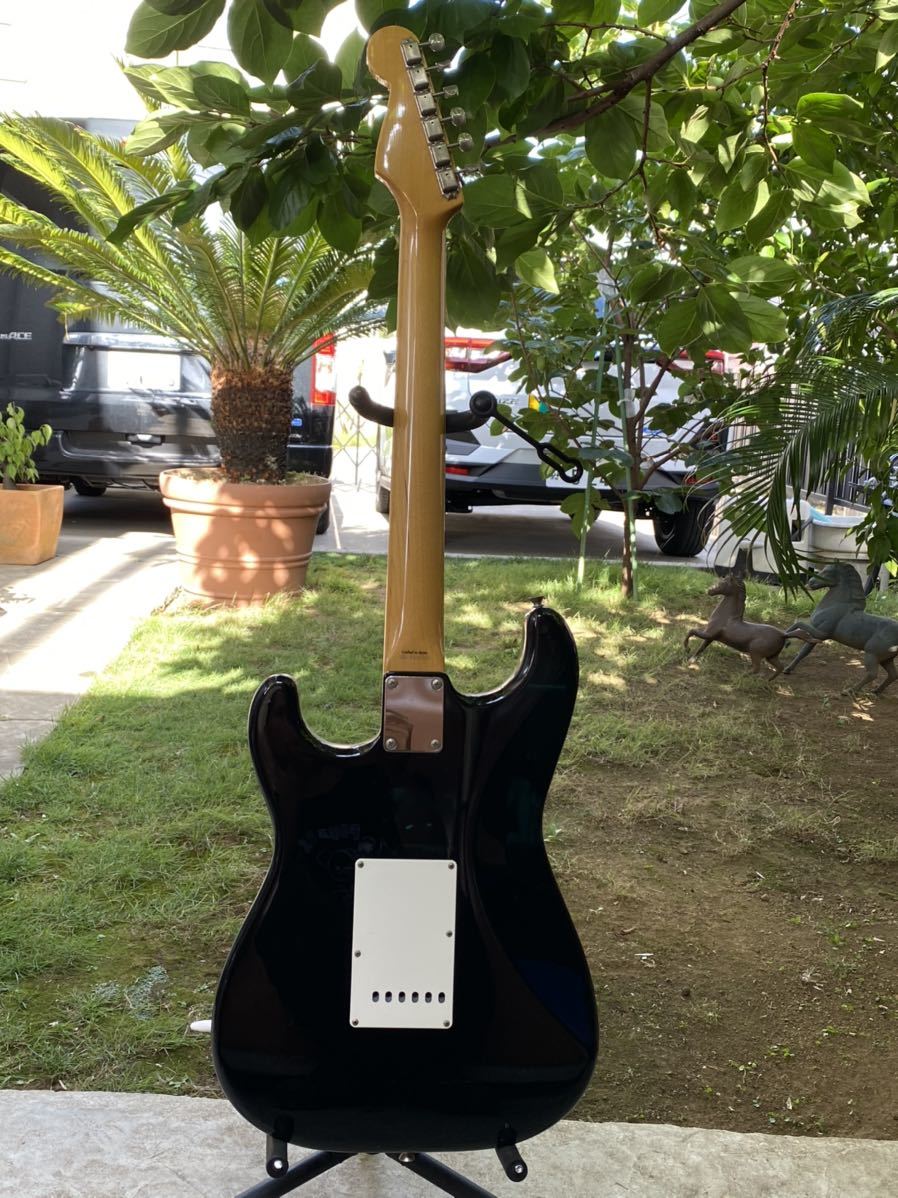 エレキギター FENDER JAPAN ST-62 中古品※ソフトケース，アーム付属