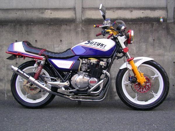 公式直販SUZUKI GSX400FS 分割式 4-2-1 50.8π PRETTY管 マフラー マフラー本体（社外）