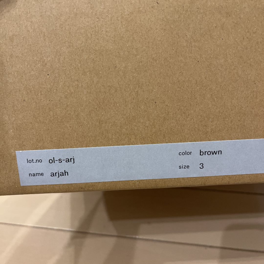 Hender Scheme エンダースキーマ サンダル arjah brown サイズ3