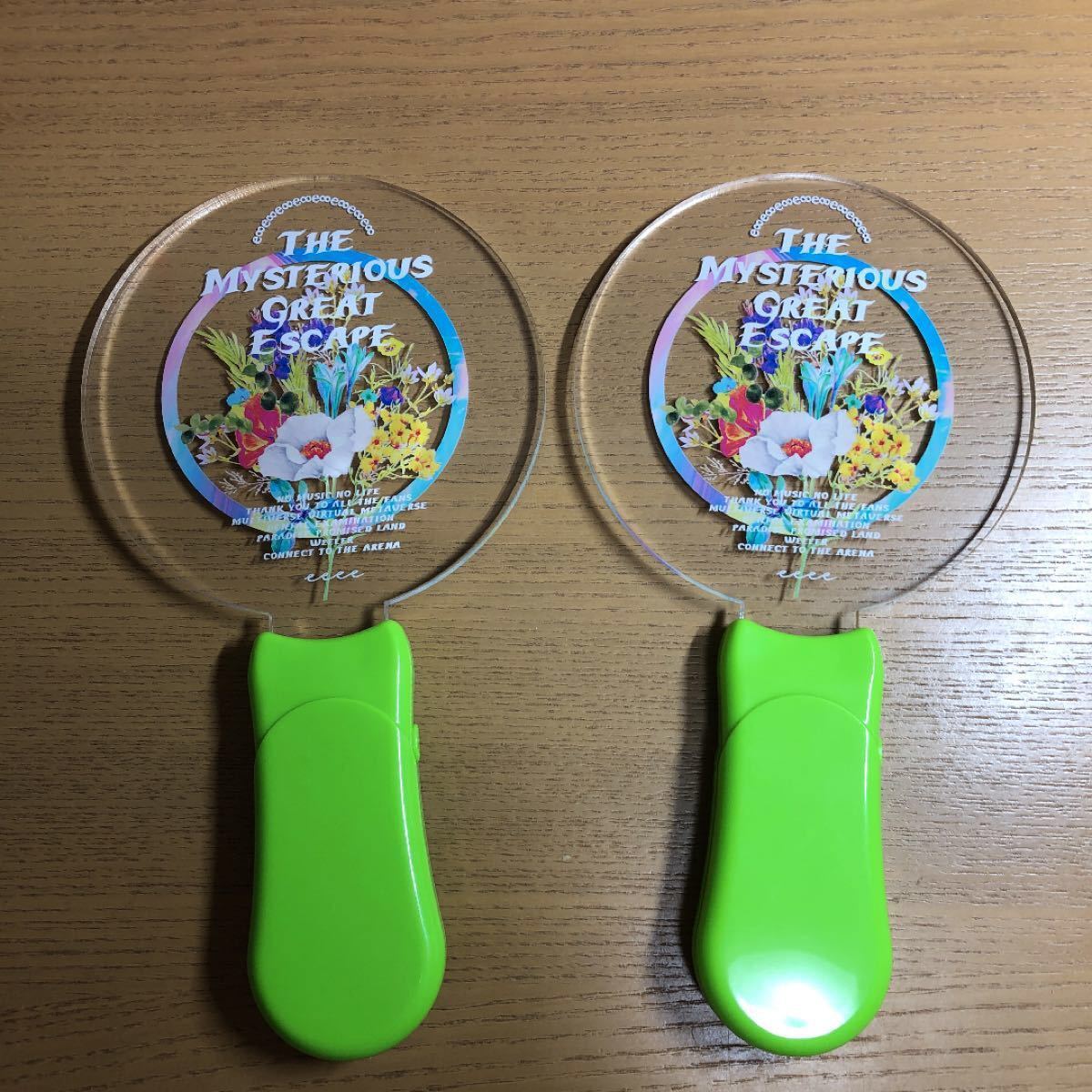 美品 GReeeeN グリーン 2022ツアーグッズ ペンライト2個セット 美品 GReeeeN グリーン 2022ツアーグッズ ペンライト2個セット