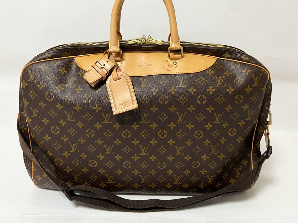 LOIUS VUITTON ルイヴィトン モノグラム アリゼトロワポッシュ ボストンバッグ 旅行バッグ ガーメントカバー ハンガー付き M41391 美品の画像1