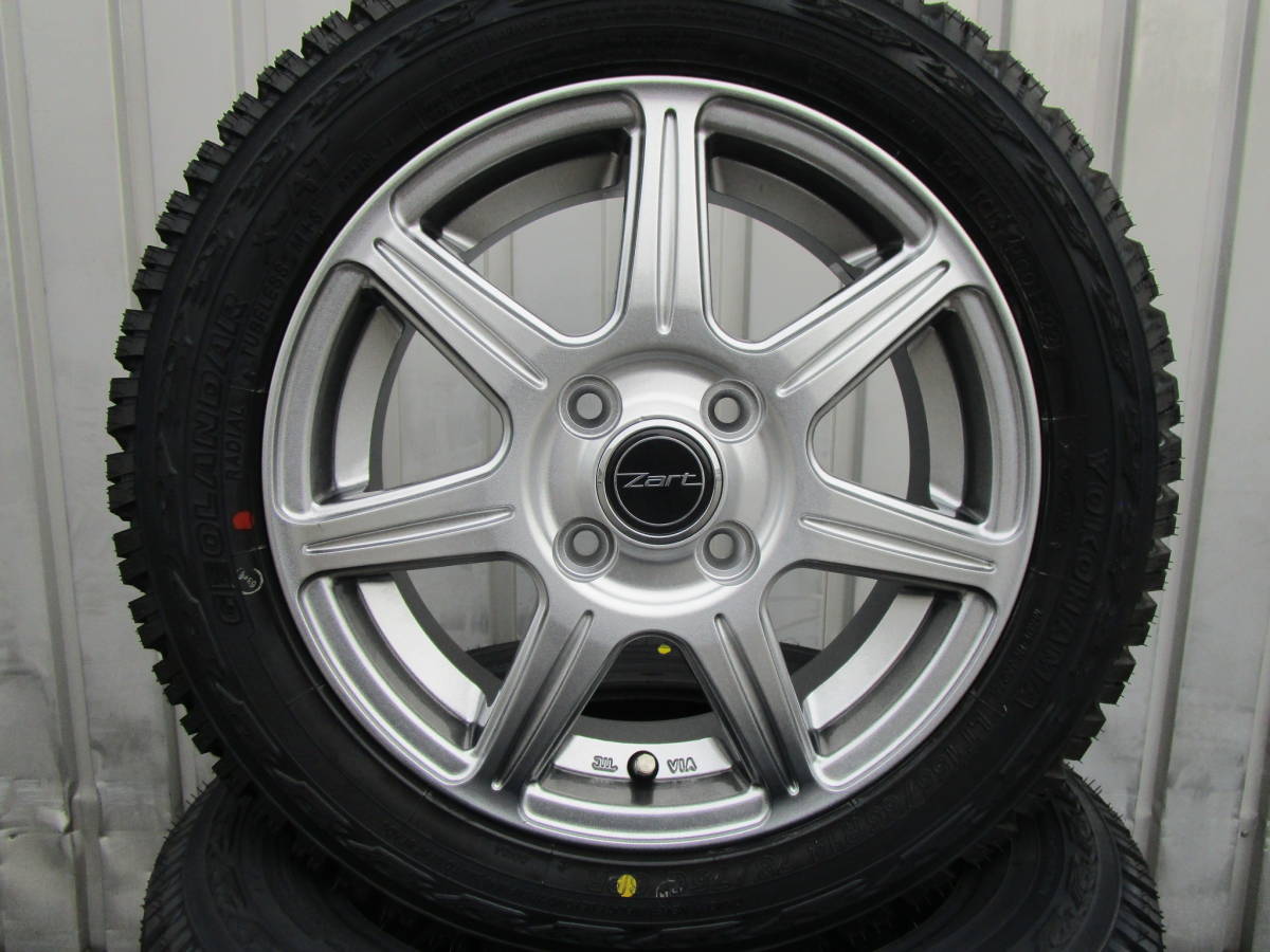 出産祝い 送料込み☆ヨコハマジオランダーXAT☆155/65R14セット