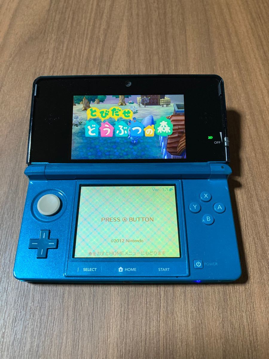 ニンテンドー3DS本体 アクアブルー ニンテンドー3DS 任天堂3DS