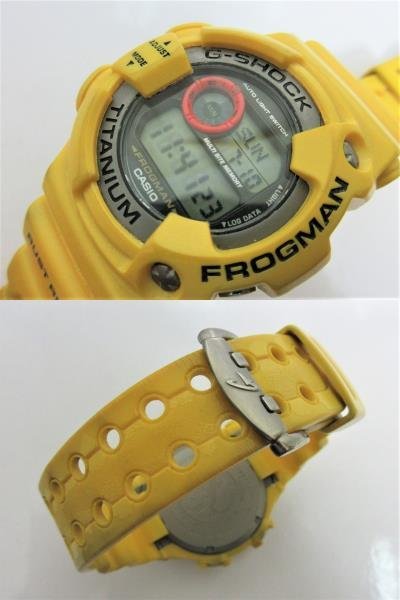 在庫限り CASIO G-SHOCK フロッグマンDW-9900 イエロー
