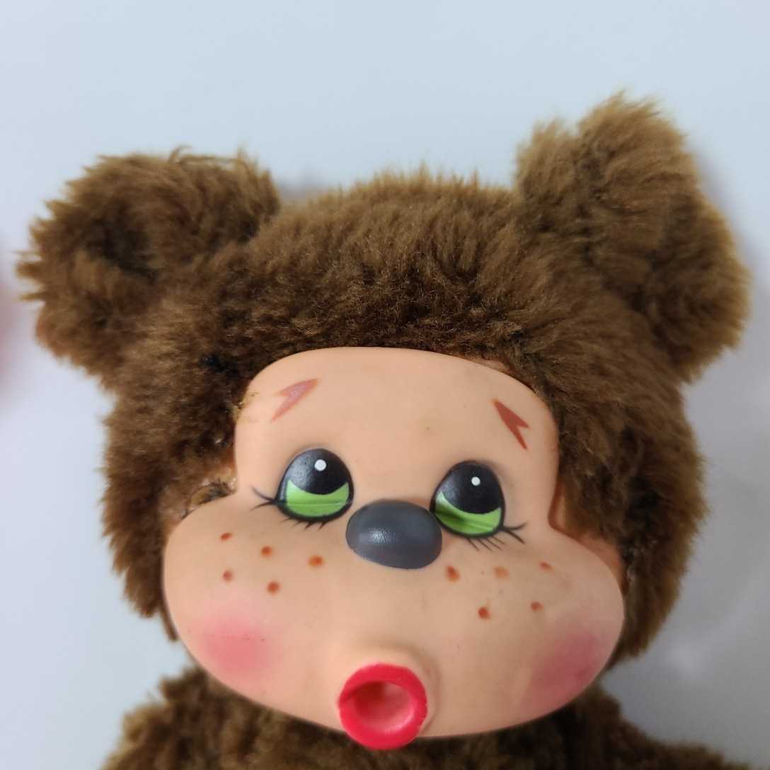 昭和レトロ 顔ソフビのくまぬいぐるみうさぎぬいぐるみ セキグチ 昭和レトロ 顔ソフビのくまぬいぐるみうさぎぬいぐるみ セキグチ