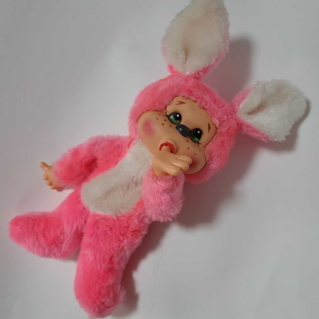 昭和レトロ 顔ソフビのくまぬいぐるみうさぎぬいぐるみ セキグチ 昭和レトロ 顔ソフビのくまぬいぐるみうさぎぬいぐるみ セキグチ