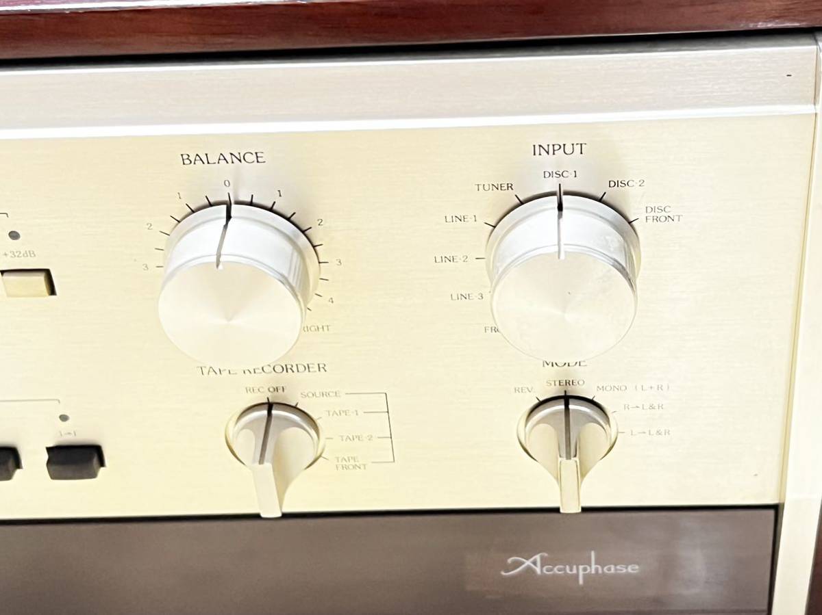 ウッドキャビネット ウッドケース 付き Accuphase アキュフェーズ C