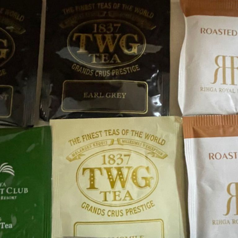 TWG・LUPICIA・ルピシア・ベイコートクラブ・リーガロイヤルホテル他紅茶・緑茶などセット！高級紅茶・ジャスミン茶・福袋