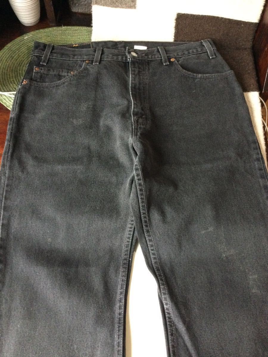 USED USA製 美品 ビンテージ 90s Levis リーバイス 505 ブラック 黒