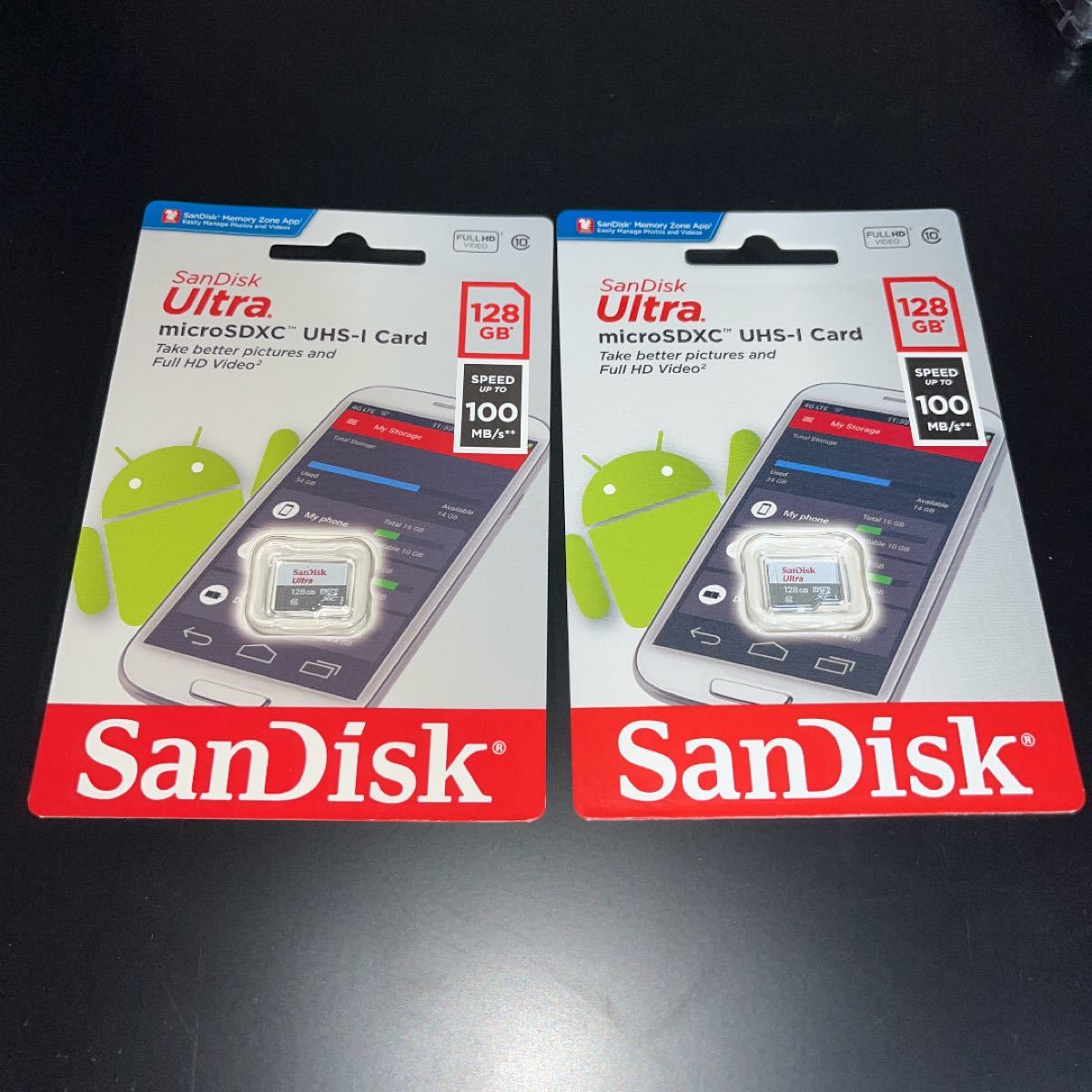 SanDisk サンディスク microSD マイクロSDカード マイクロSD microSDXC ULTRA ２個セット