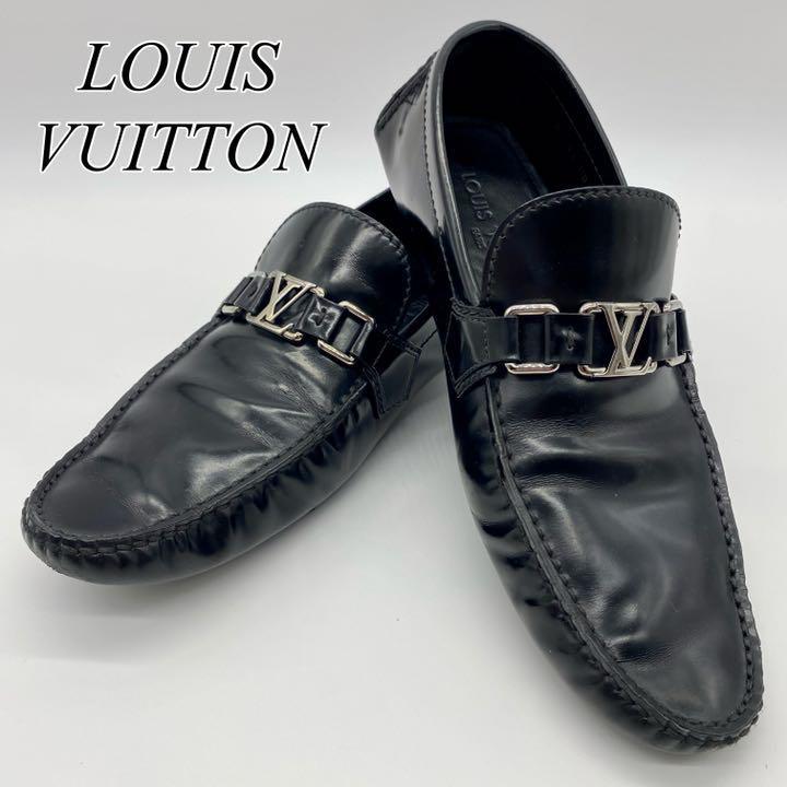 極美品】VUITTON ルイヴィトン モンテカルロ LV金具 ローファー