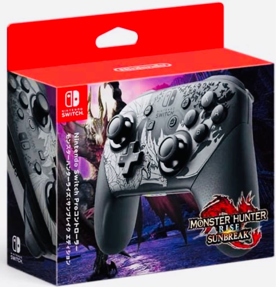 任天堂純正品】Nintendo Switch Proコントローラー モンスターハンター