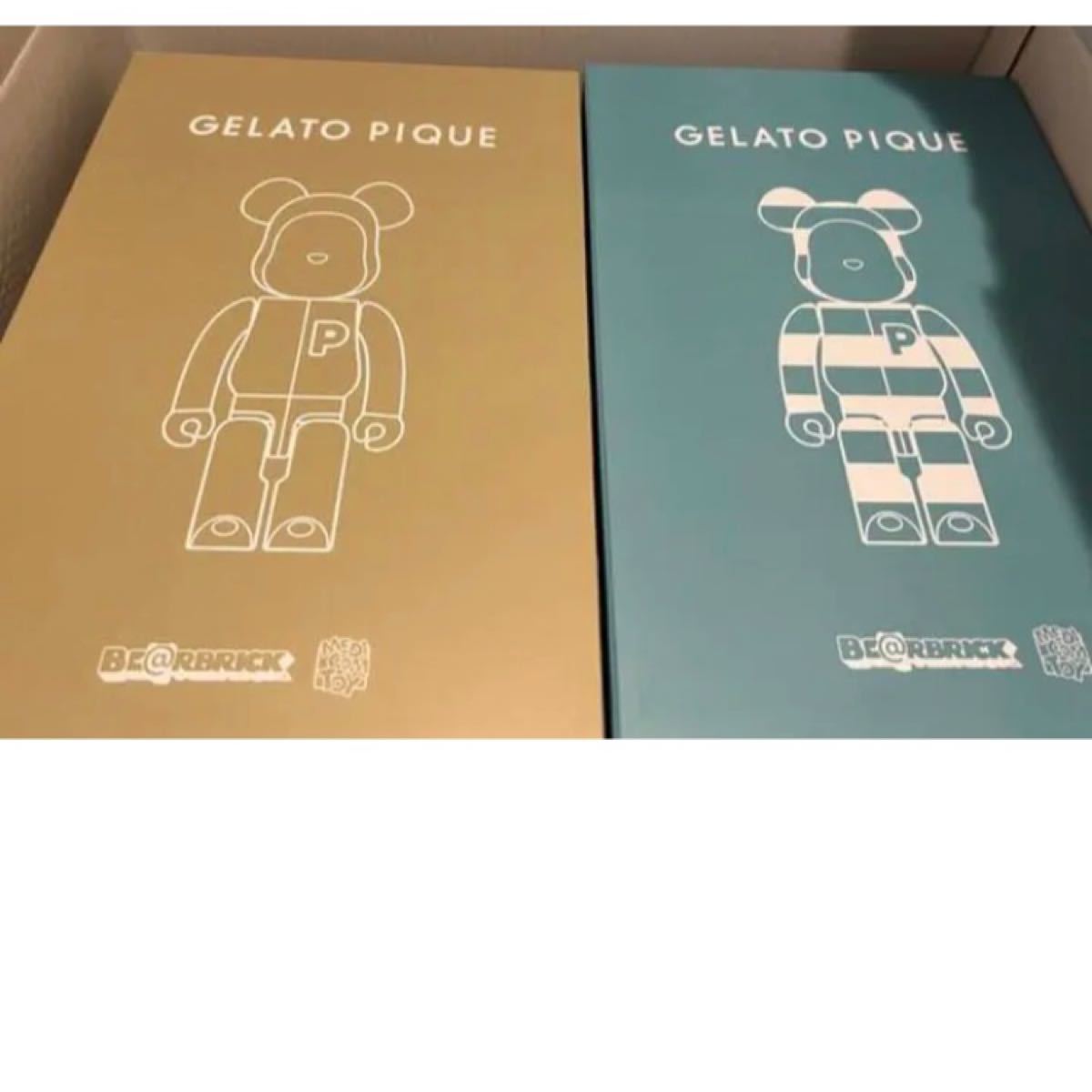 GELATO PIQUE × BE@RBRICK 400%MINT/BEIGE 完全未開封 | noonanwaste.com