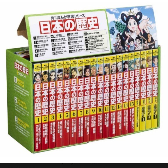 角川まんが学習シリーズ◇日本の歴史 全15巻+別巻4冊セット 子ども