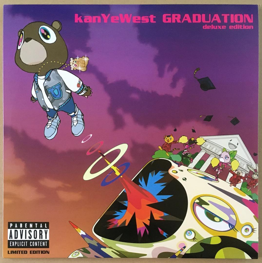 アナログ盤 新品 Kanye West Graduation 2LP レコード カニエ・ウエスト 村上隆 Kendrick Lamar