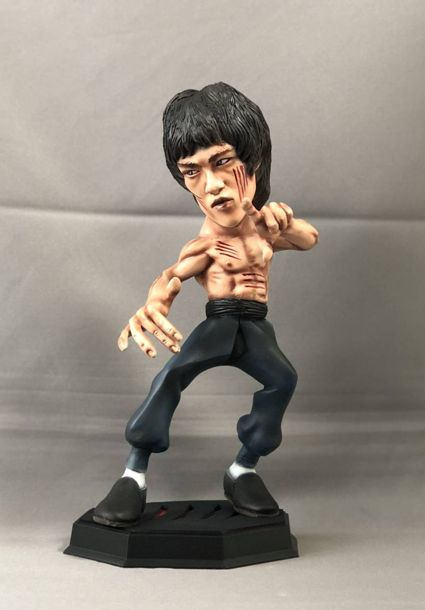 デフォルメガレージキット完成品 燃えよドラゴン ブルース・リーM