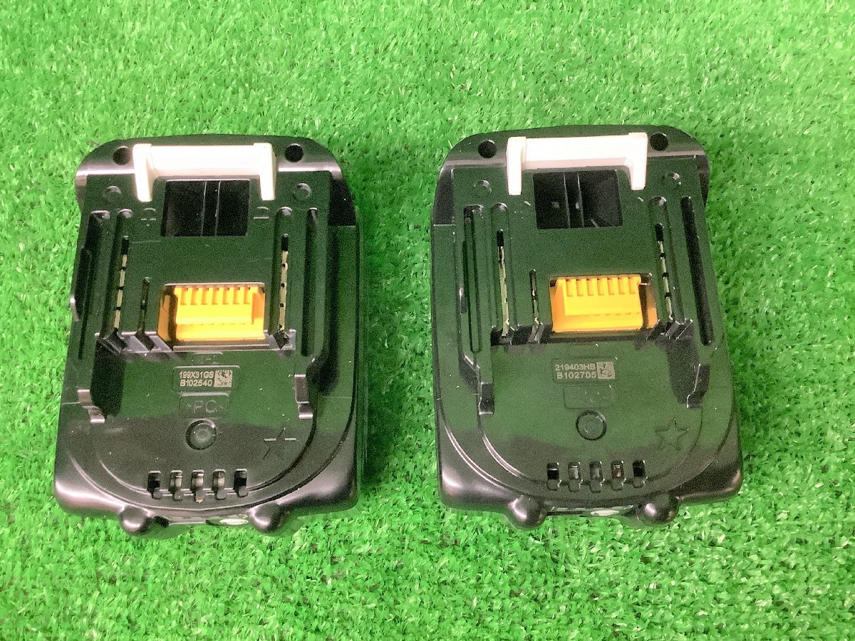 2】 未使用品 makita マキタ 14.4V 6.0Ah リチウムイオンバッテリ