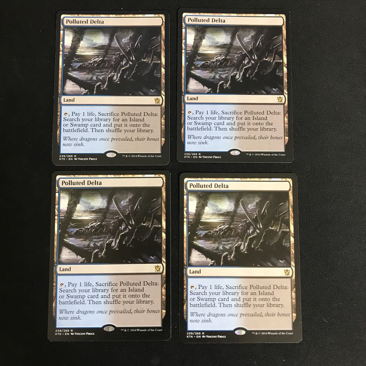 mtg 英語版 ×4 汚染された三角州 | contifarma.pe
