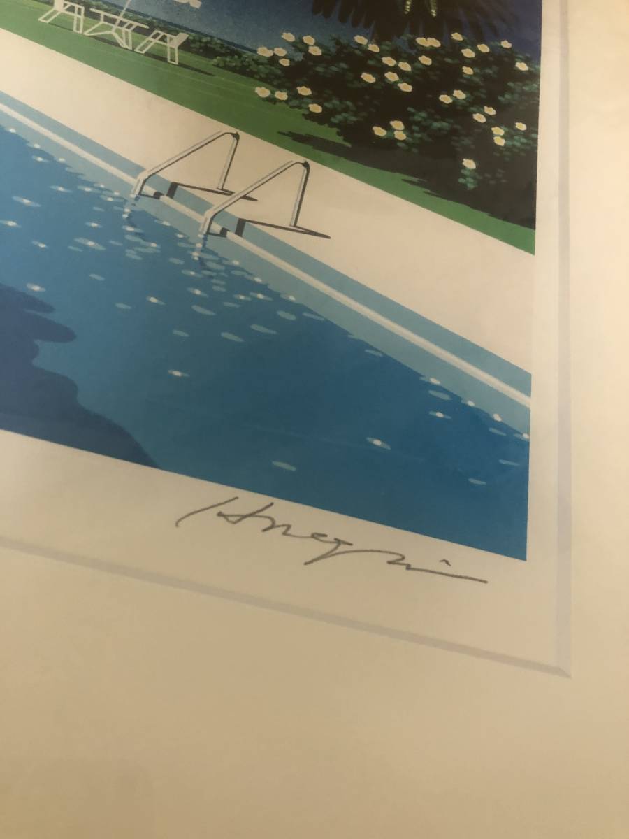 Yahoo!オークション - kj 額装品 永井博 直筆サイン ジークレー Yahoo!オークション - kj 額装品 永井博 直筆サイン ジークレー