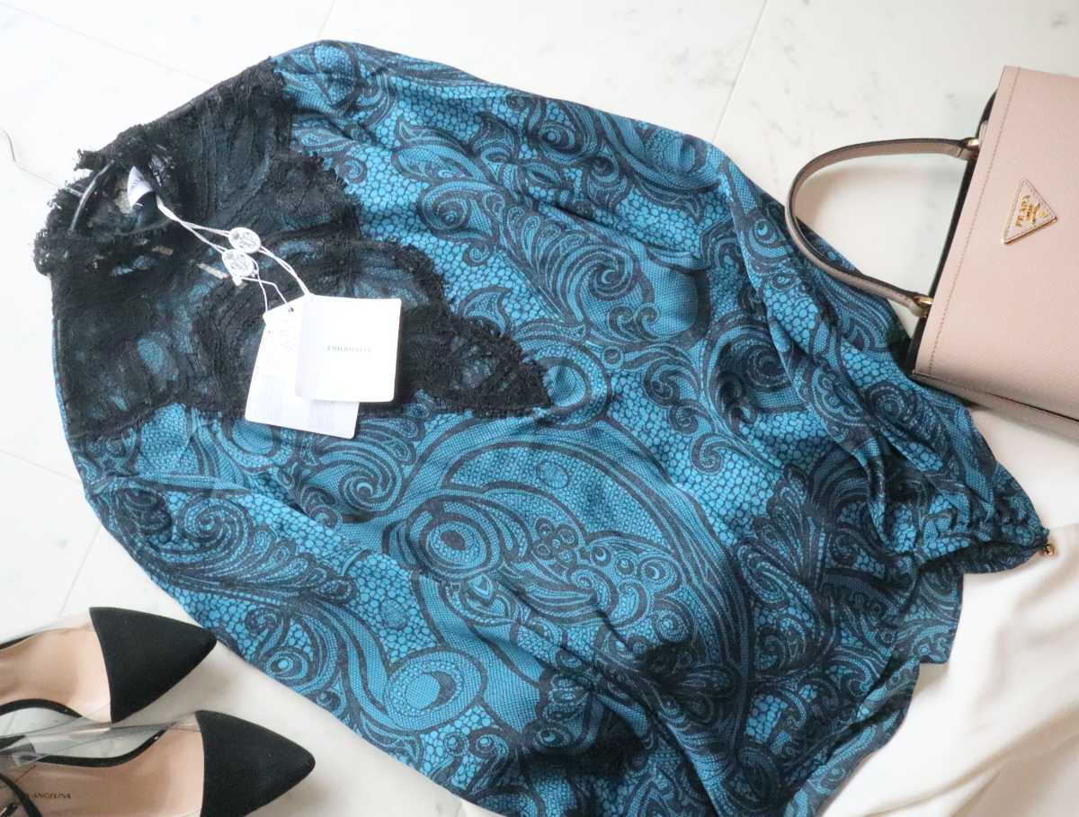 タグ付き☆エミリオプッチ EMILIO PUCCI ☆イタリア製☆シルク100