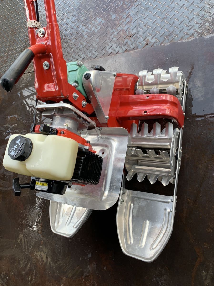 水田除草機 ミニエース TG-E 2条 除草機 小型管理機 水田除草機 ミニエース TG-E 2条 除草機 小型管理機