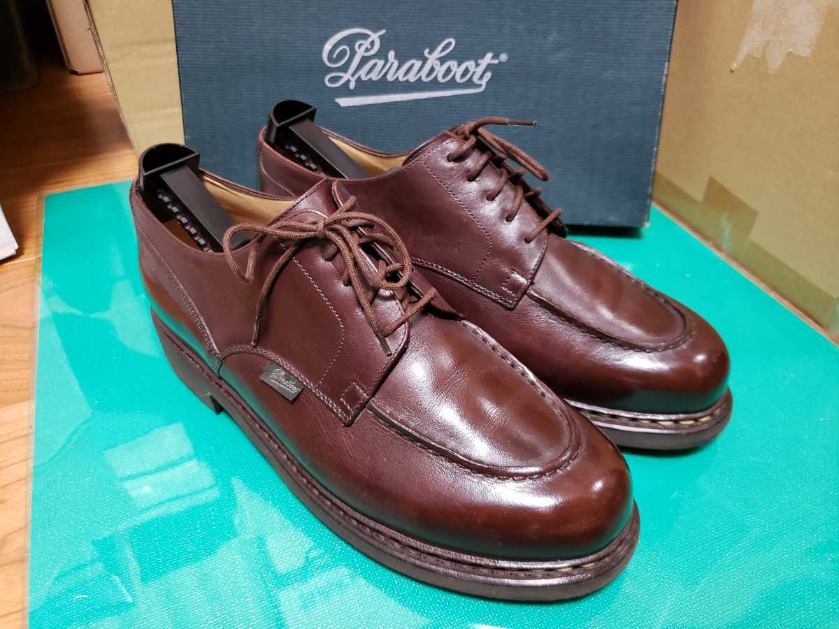 美品:Paraboot パラブーツ CHAMBORD シャンボード ダークブラウン 8.5