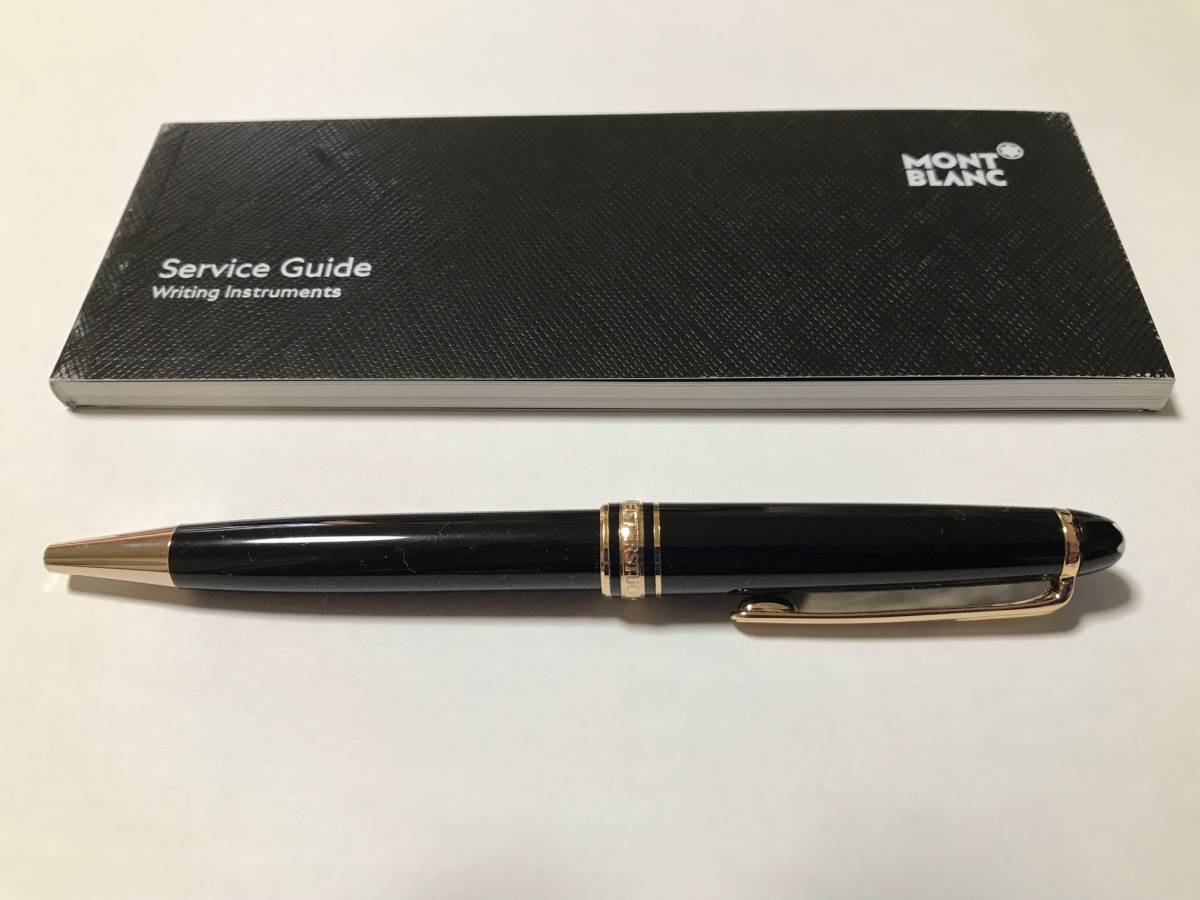 特価人気】 美品 MONTBLANCモンブラン ボールペン ブラックゴールド LbZ8y-m29380745191