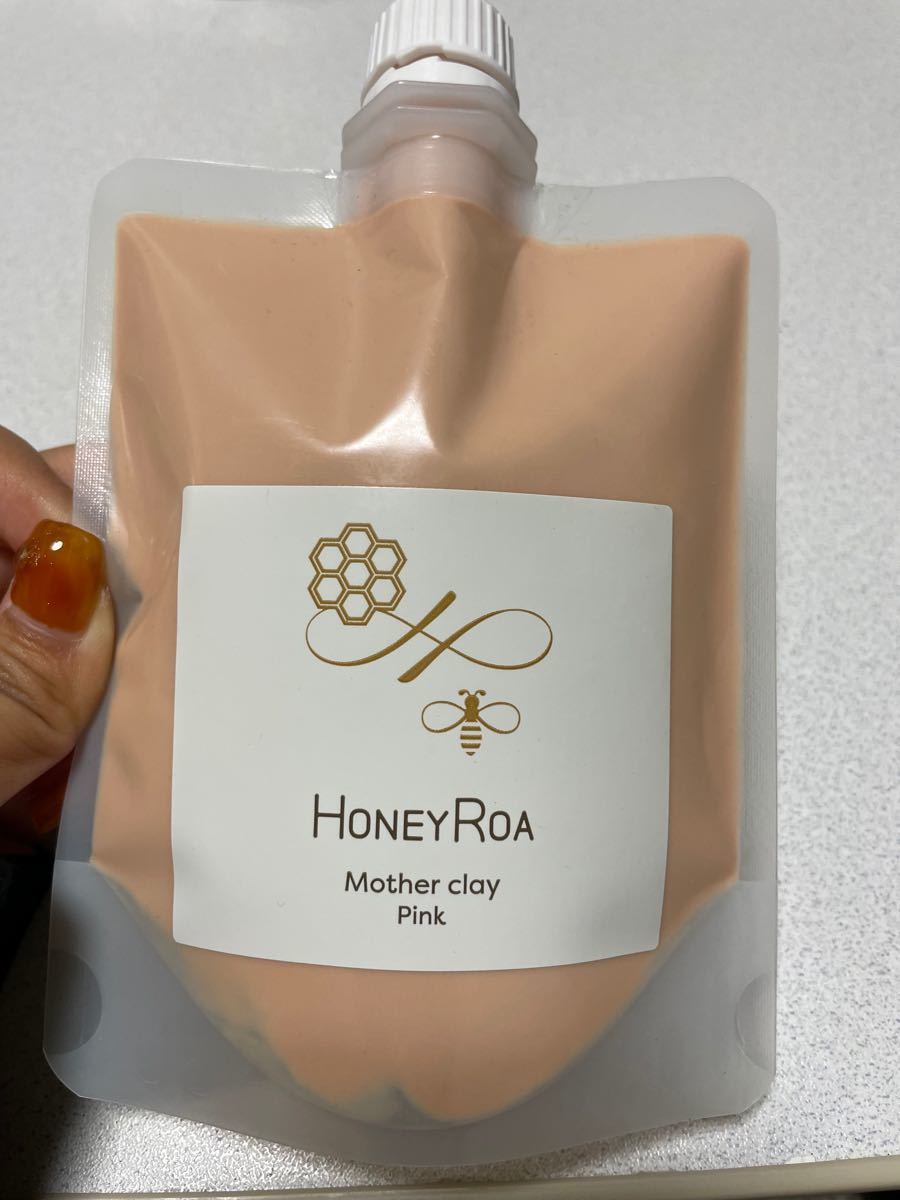 希少 honey roa マザークレイ ピンク 新品未開封 ハニーロア マザークレイ HONEY ROA ピンク210 g