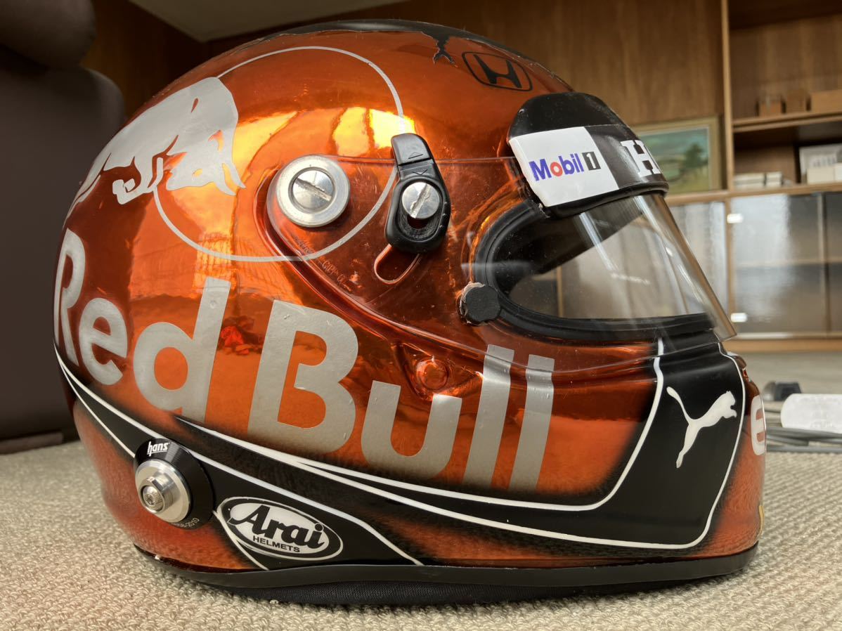 レア)1/1ヘルメット。マックス・フェルスタッペン HONDA レア)1/1ヘルメット。マックス・フェルスタッペン HONDA
