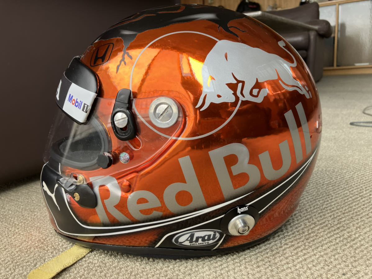 レア)1/1ヘルメット。マックス・フェルスタッペン HONDA レア)1/1ヘルメット。マックス・フェルスタッペン HONDA