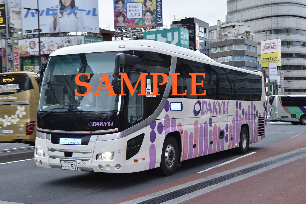 D-21【バス写真】L版３枚　小田急バス　セレガ　高速車_画像3