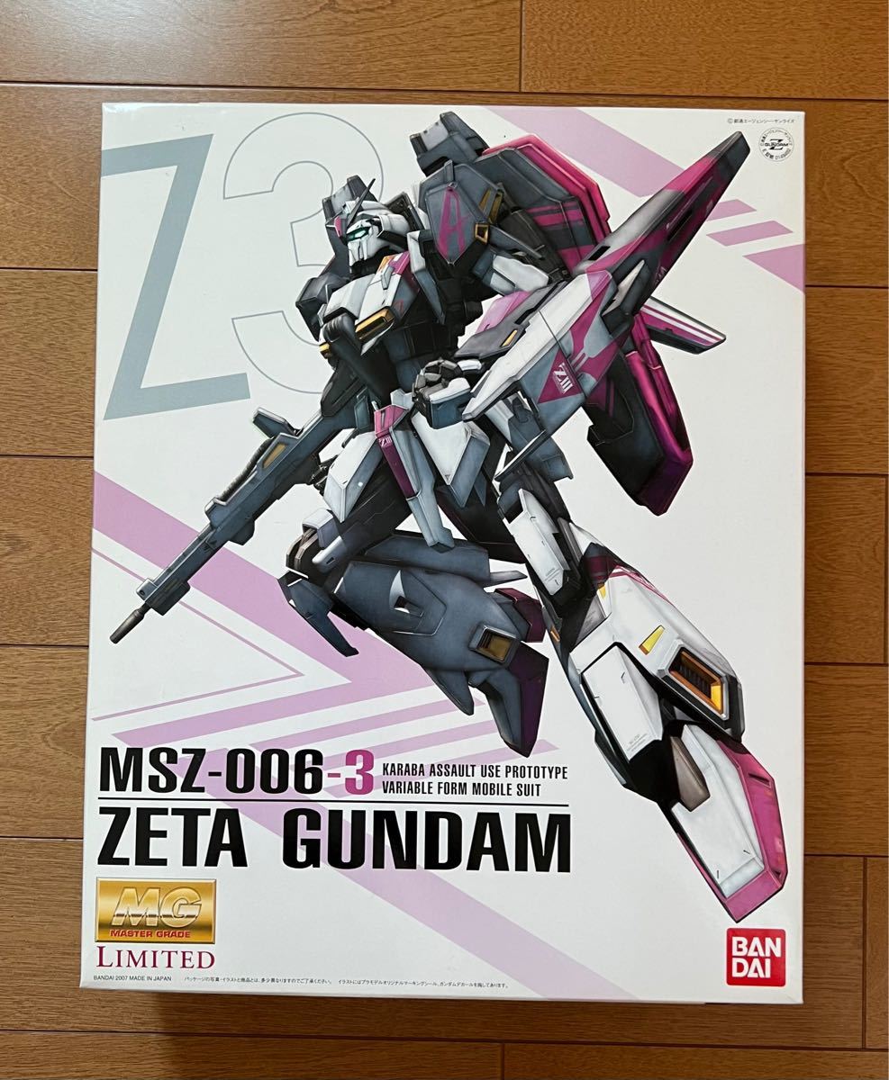 新品未組立】MG 1/100 MSZ-006-3 ゼータガンダム 3号機 MSZ-006 Z