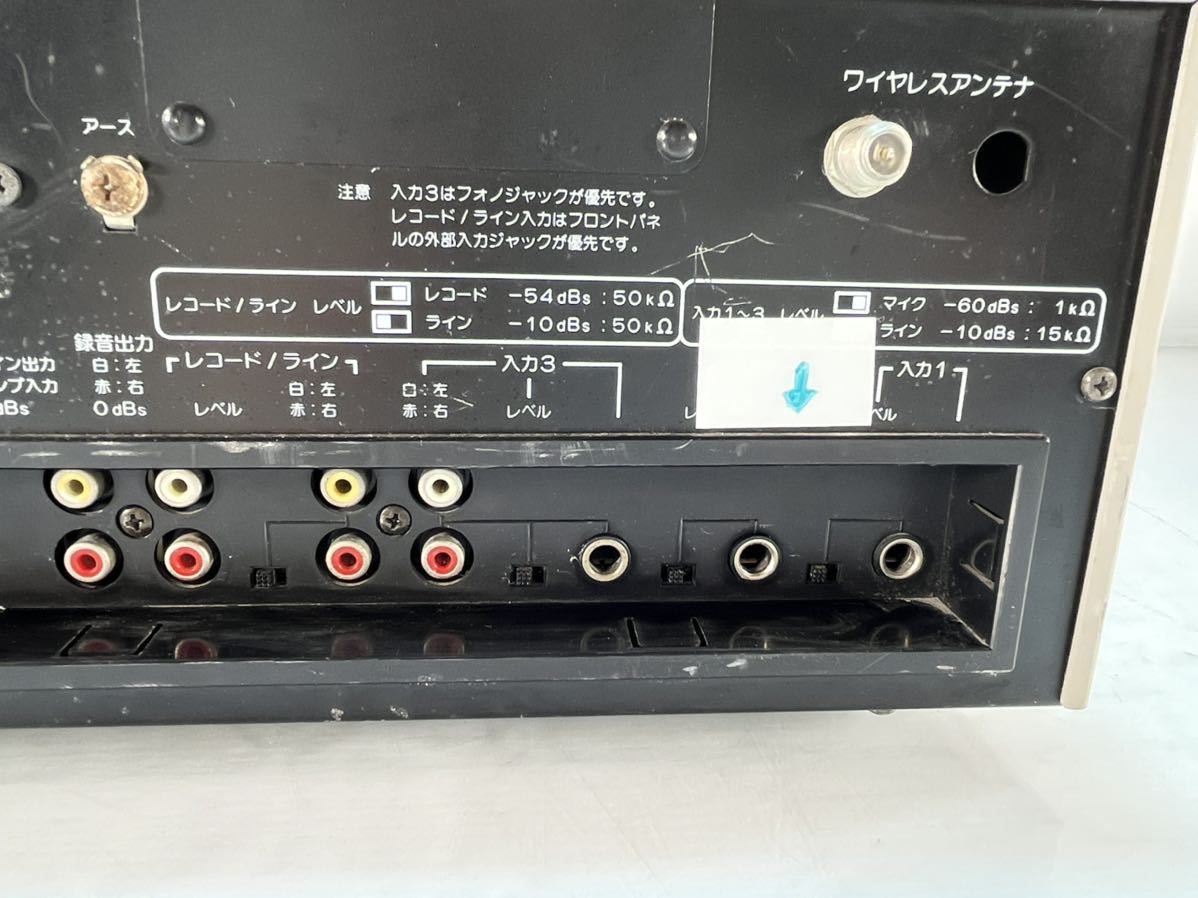☆通電確認済みVictor ビクター SYSTEM AMPLIFIER 放送用アンプ ☆通電確認済みVictor ビクター SYSTEM AMPLIFIER 放送用アンプ