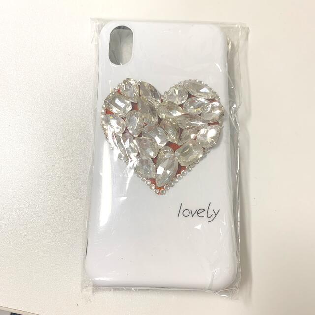 iPhone кейс покрытие bi сок цветный белый простой шнур имеется lovely симпатичный Корея способ .. женщина смартфон очень популярный модный Xs X