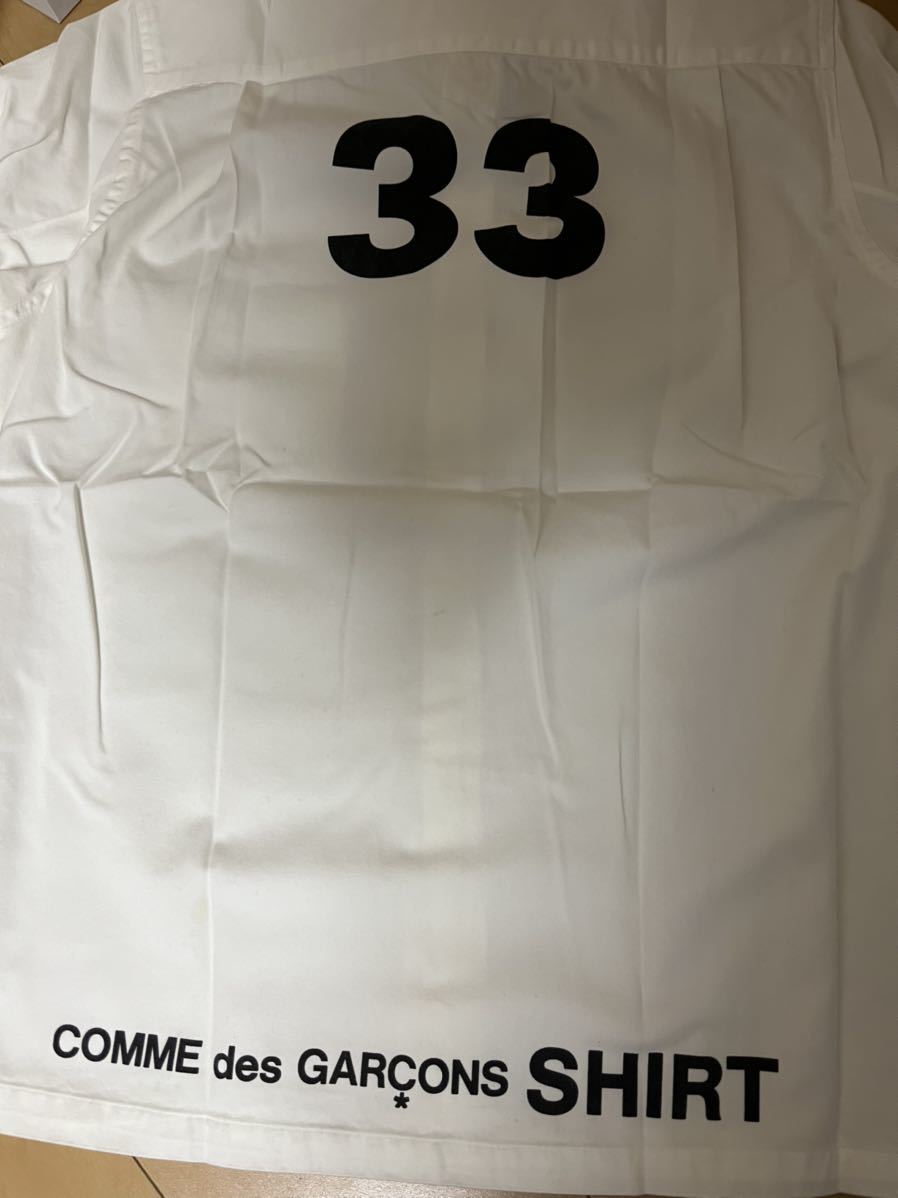 フランス製 ロゴ入り半袖シャツ Sサイズ COMME des GARCONS SHIRT コムデギャルソンシャツ ナイキ 22SS 22AW_画像5