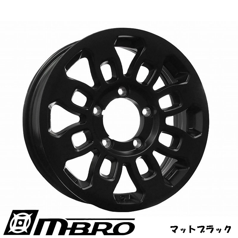 ジムニー JB64 JB74 JB23 JA22 JA12 JA11 +20 1655 16インチ 5.5J 139-5H アルミホイール4本セット マッドサンダー/MUD THUNDER_画像5