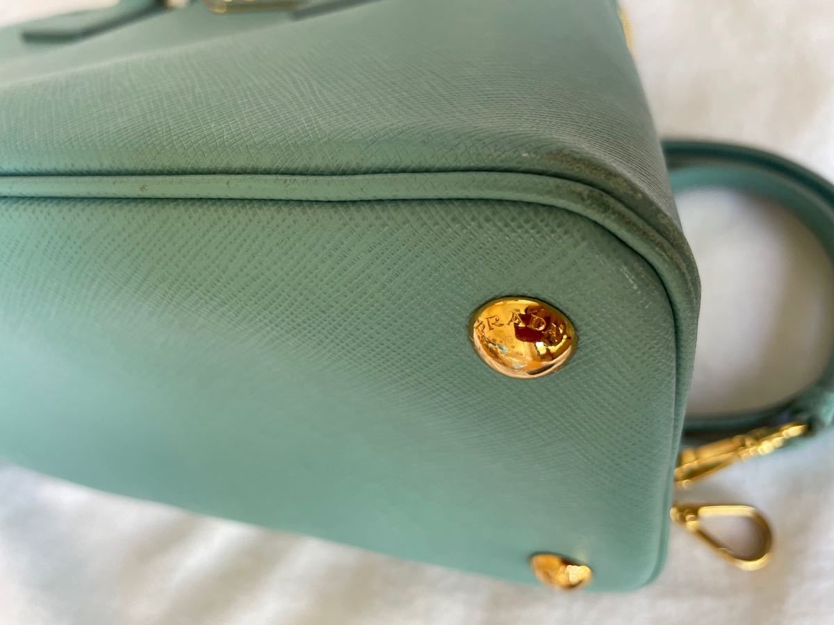 好評国産 PRADA ブルー バッグ 鞄の通販 by matsu's shop|プラダなら