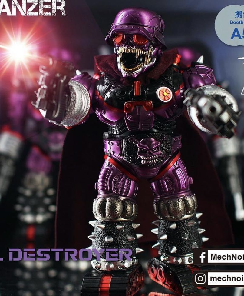 Mechnoiz toys 7 PANZER(Evil Destroy) ソフビ インディーズ Mechnoiz toys 7 PANZER(Evil Destroy) ソフビ インディーズ