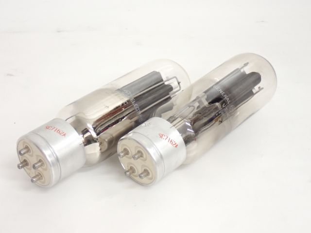 GENERAL ELECTRIC/GE VT-4-C/211 大型三極管 真空管 2本 箱付 ゼネラル