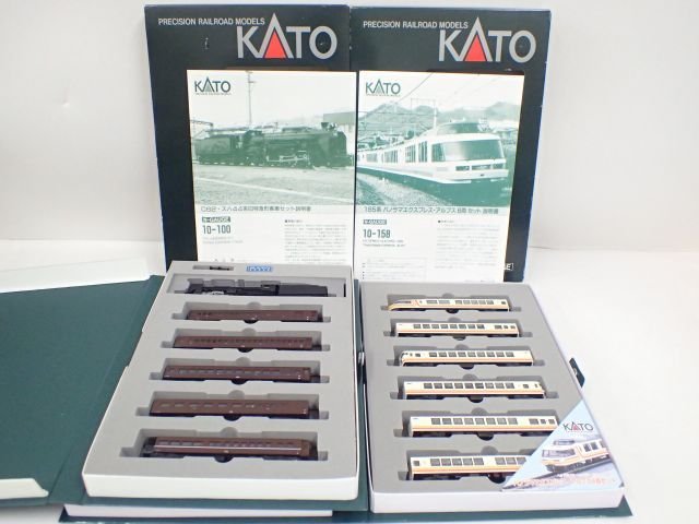 KATO 鉄道模型 Nゲージ 10-100 C62 スハ44系旧特急形客車セット、10-158 165系 パノラマエクスプレス・アルプス 6両セット  † 666C1-163