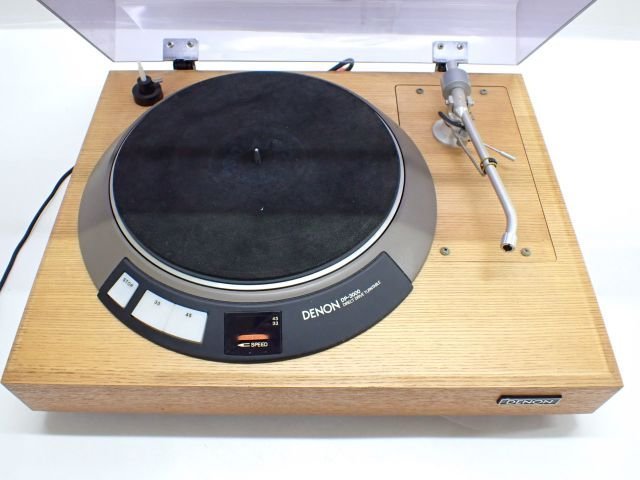 DENON デノン/デンオン レコードプレーヤー ターンテーブル DP-3000 +