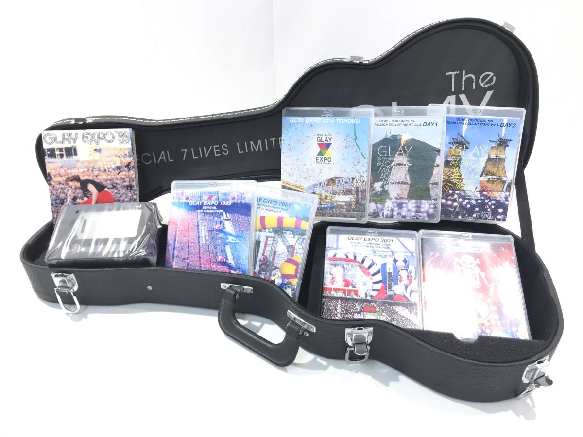 1円スタート 中古品 GLAY SPECIAL 7 LIVES LIMITED BOX THE GLAY