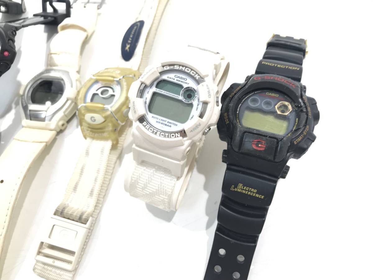 1円スタート ジャンク品 G-SHOCK ジーショック 10個 まとめ売り 腕時計 おしゃれ ファッション 動作未確認 電池切れ