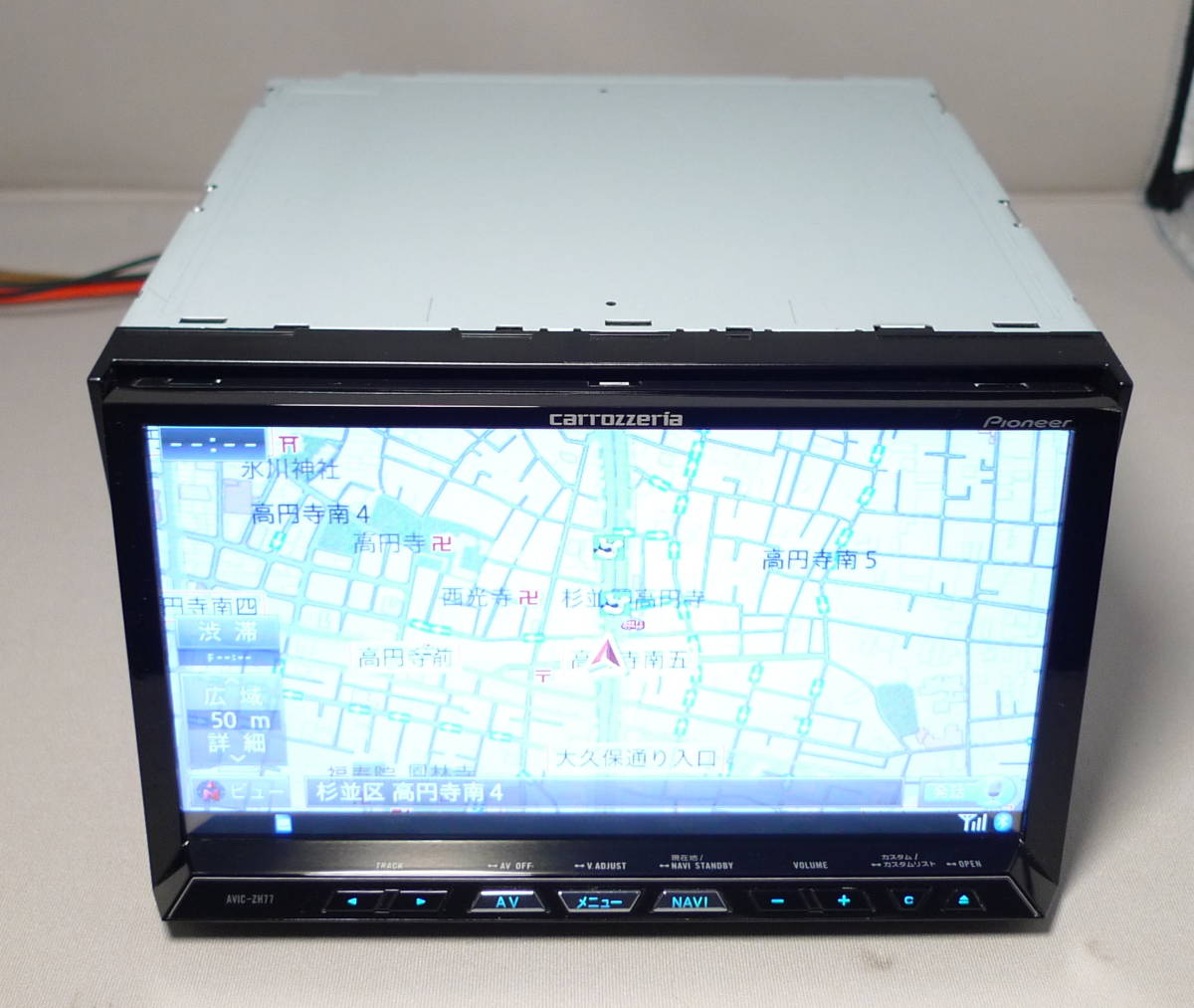 ☆美品! AVIC-ZH77 最新! 2021年地図データ・オービスデータ