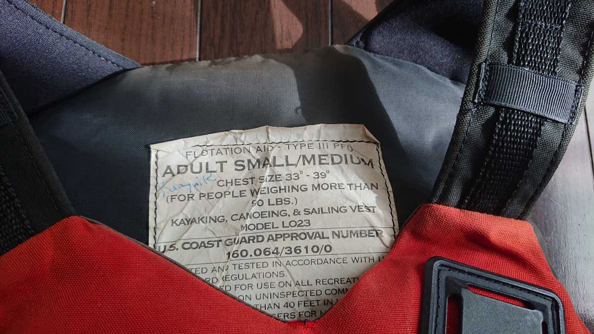 ノーリター ヤフオク! ロータスデザイン PFD ライフジャケット