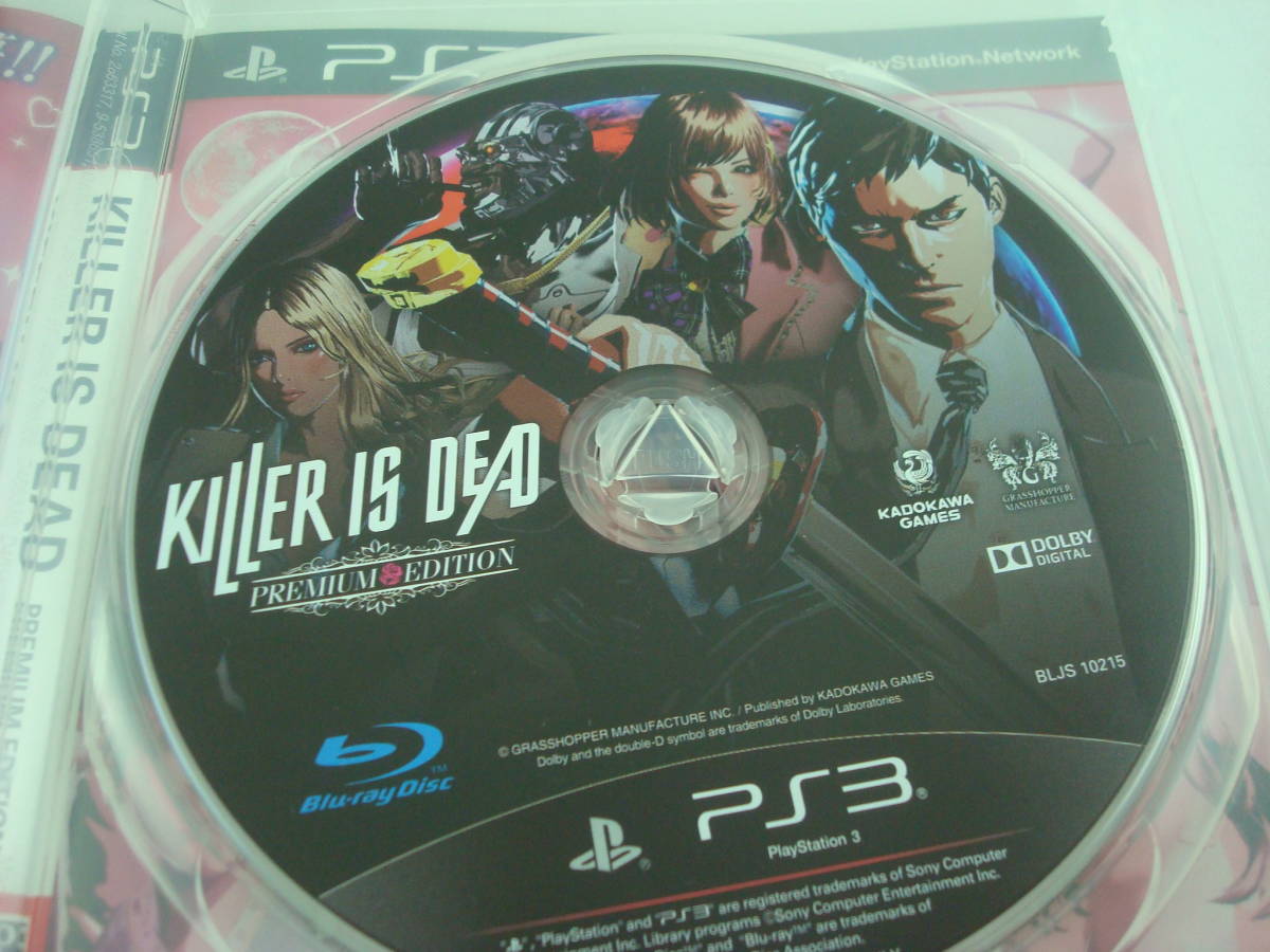PS3 KILLER IS DEAD PREMIUM EDITION キラー イズ デッド 説明書付き_画像3