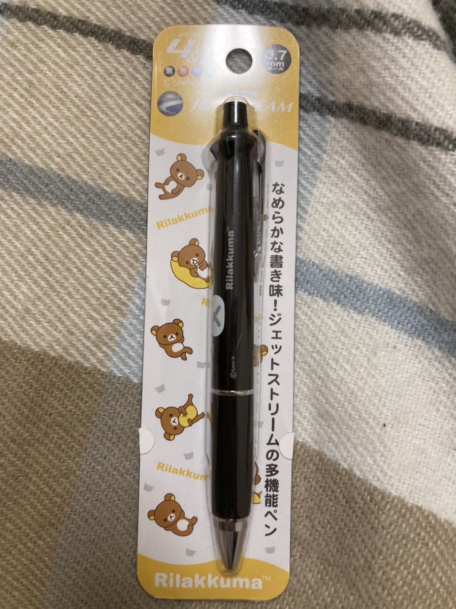 【新品】 リラックマ ジェットストリーム 4&1 多機能ペン フェイス ボールペン一般