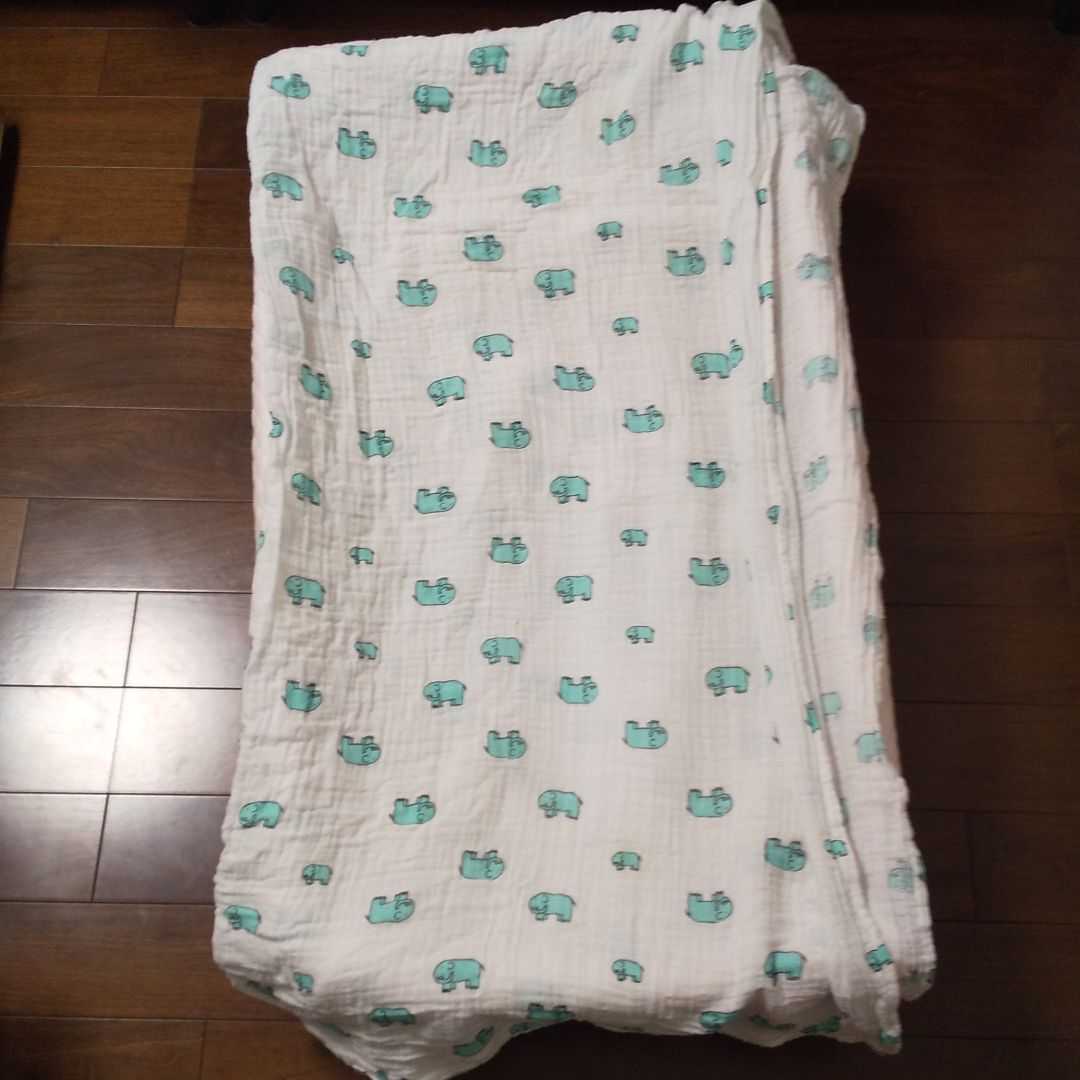 ベビハグ 天使の寝床 トコちゃんベルトの青葉 ☆おくるみ2枚をおまけ